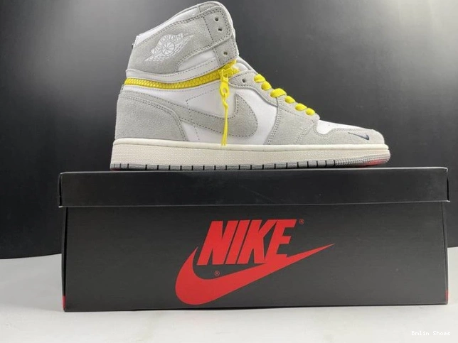 Bmlin Air Switch Jordan High 1 Smoke Light CW6576-100 0725